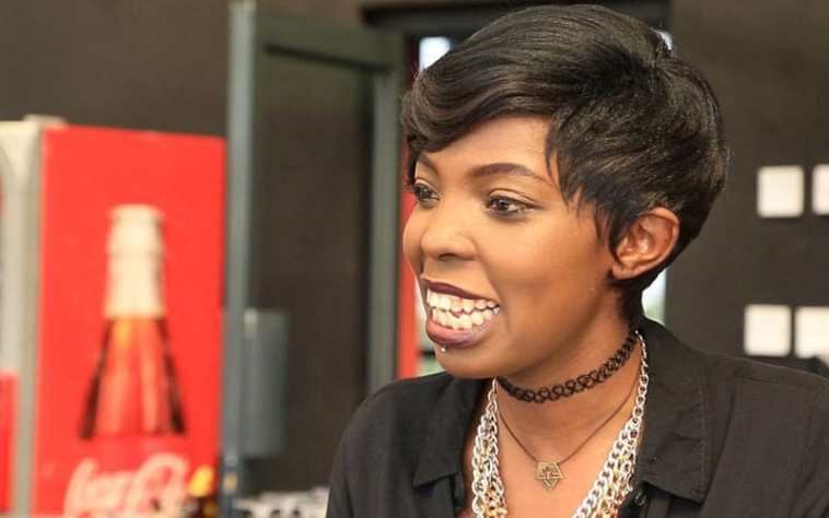 Did Adelle Onyango show her sexy body in a swim suit?