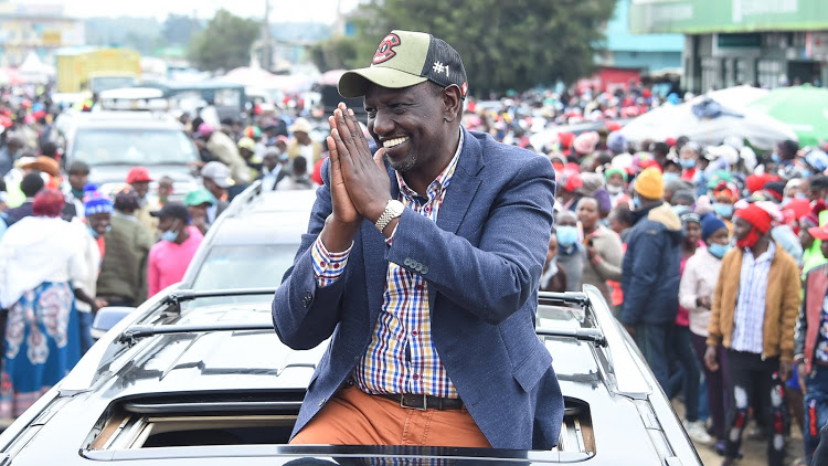 RUTO heads to RAILA’s ‘bedroom’ After Flooring UHURU in Kiambaa-Hustlers are loving this.