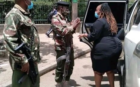 Staring At Detective Jane Mugo's