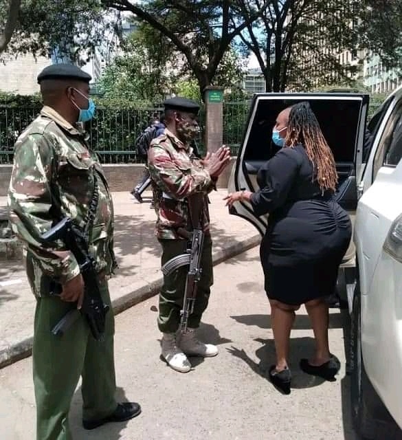 Staring At Detective Jane Mugo's