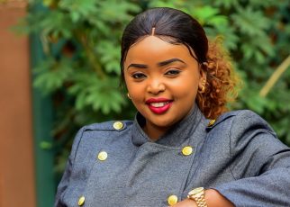 SHOCK as Rev Lucy Natasha , introduces her female lover ' I AM LESBIAN'