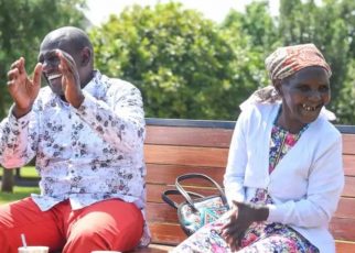 DP Ruto Finally Builds Funny Murang'a Granny A House.