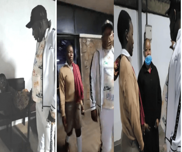 Mike Sonko Surprises a Form Three Student Sleeping By The Streets Of Nairobi