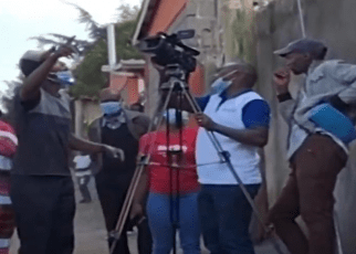 Kiambu Rogue landlord Beats Journalists, lesson for poking their noses into his business