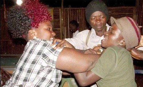 Drama In Murang’a As Lady Beats Sister To A Pulp After Busting Her In The Act With Her Son.