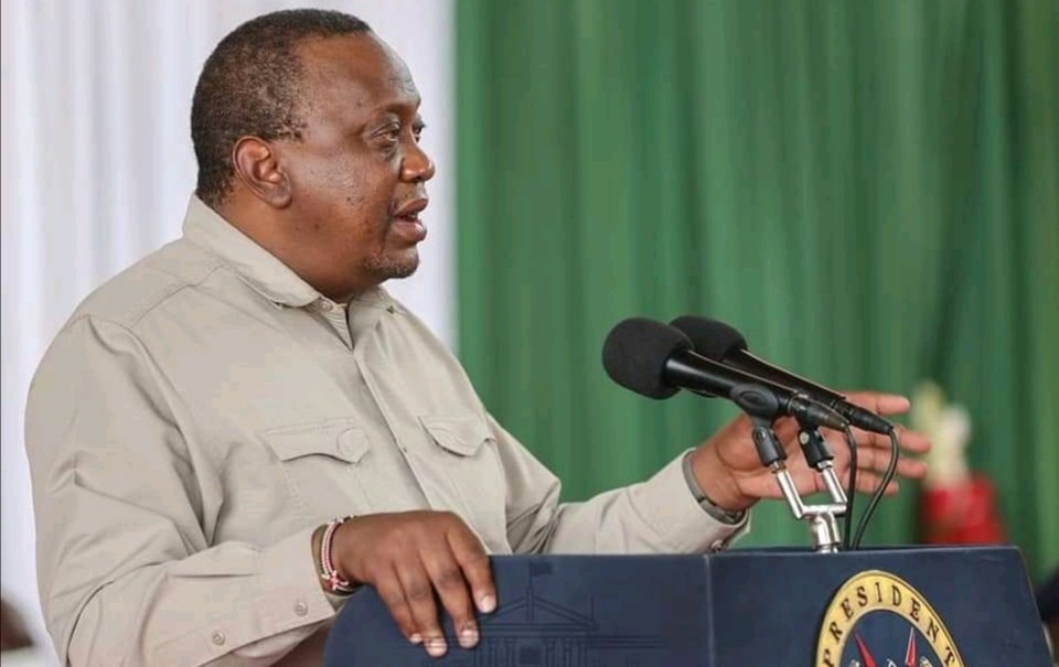 Drunk Intruder Shocks Uhuru In Lamu; Bodyguards Swiftly Deals With Him