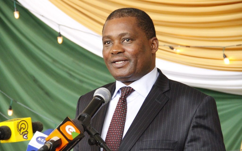Funny right? Speaker JUSTIN MUTURI says he is the MT KENYA spokesman