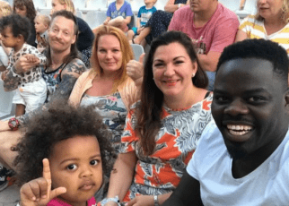 Meet,Former Mother-in-Law Actor Ninja With his Mzungu Wife (life so good)'PHOTOS'