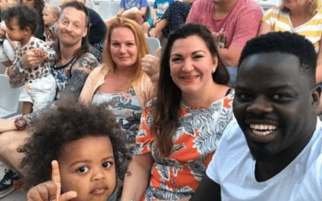 Meet,Former Mother-in-Law Actor Ninja With his Mzungu Wife (life so good)'PHOTOS'