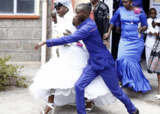 Drama as woman who divorced an year Ago storms Husbands wedding