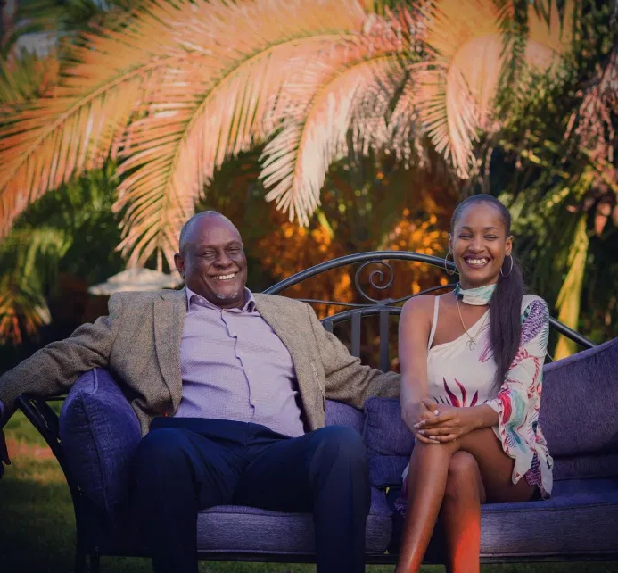 Meet DAVID MURATHE’s daughter, JUNE TUTO, Sorry Team MaHyena's, she is taken by a Mzungu.PHOTO