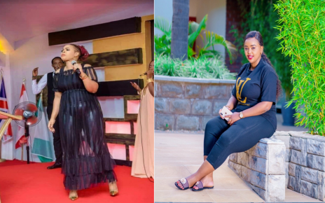 Slay queen pastor, LUCY NATASHA, roasted after a lady in her worship team was spotted dressed indecently (PHOTO)