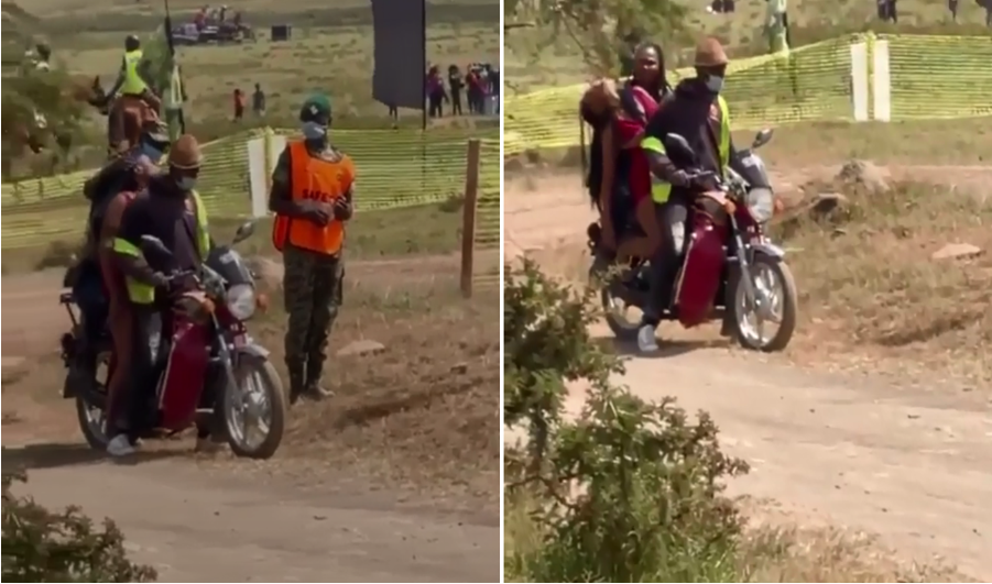 Vasha chronicles: Slay Queen Spotted been ferried on Boda after she passed out (VIDEO)– Whose daughter is this? .
