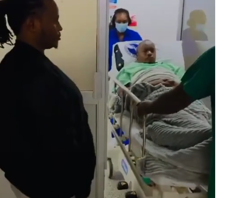 Starehe Member of Parliament Charles Kanyi, alias Jaguar, has been admitted at a city hospital.