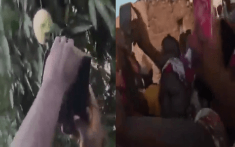 DRAMA in Kitui,Mango with a human face spotted – (VIDEO) Ogopa Wakanesa.