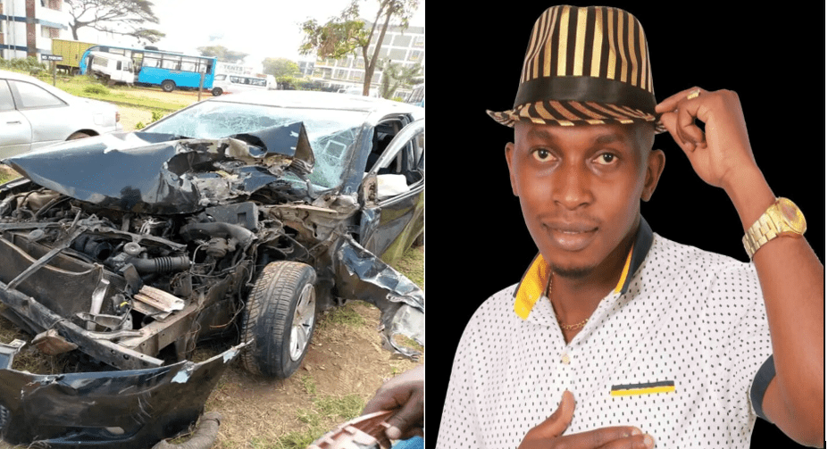(PHOTO) Mugithi Star Gathee Wa Njeri, after Cheating Death experience 'I confess God’s miracle' after surviving a deadly accident along Thika Road
