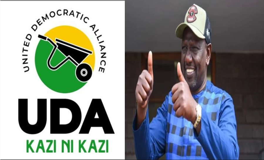 UDA Officially Welcomes DP Ruto To 'Hustler Nation'