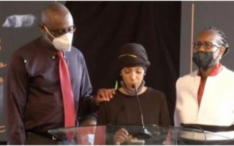 Chris Kirubi's Third and Last Born Child Emerges During his Funeral Service