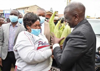 10K per maize:DP RUTO surprises WOMAN in Machakos -PHOTOs