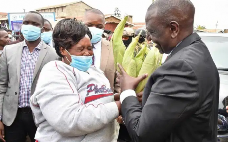 10K per maize:DP RUTO surprises WOMAN in Machakos -PHOTOs