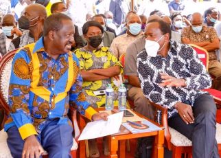 Kenyans concerned RAILA ODINGA is suffering from Dementia ,he said KALONZO is DEAD in Kalembe Ndile burial