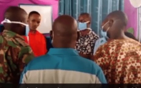 Con Kikuyu PASTOR arrested trying to resurrect a dead boy in church (VIDEO)