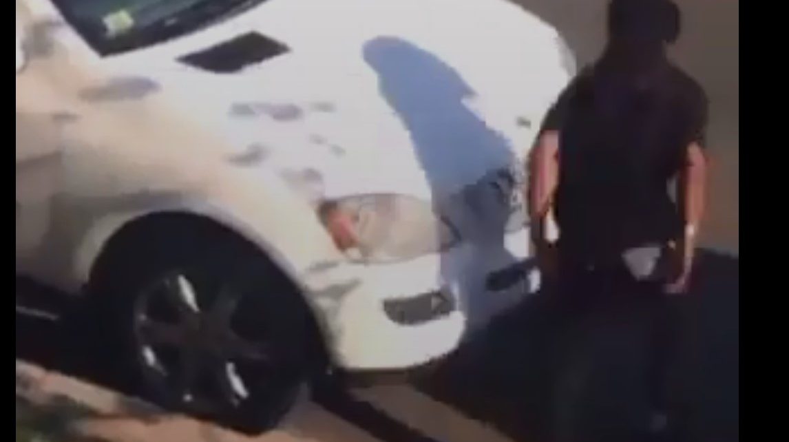 Randy Couple caught on Camera almost having SEX in public,Neighbour pours water on them– Hilarious(WATCH)