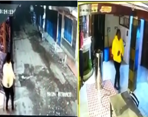 SHOCK: CCTV footage shows CAROLINE KANGOGO at Dedamax Hotel Juja minutes after killing another man (VIDEO).