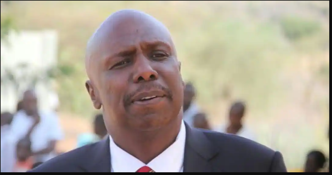 GIDEON MOI addressing empty seats as Kiambu MCAs embarrass him badly after falling to turn up for his meeting