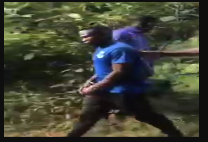 VIDEO of killer, WANJALA, taking police to where he dumped two children after killing them in Kabete.