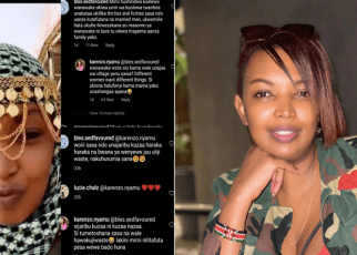 Karen Nyamu Hits Back at Fan Who claimed she wasted her 20s,snatched samidoh