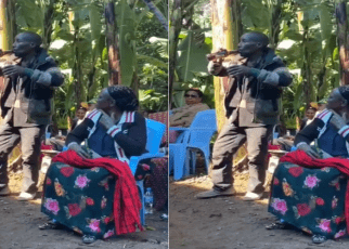 Kujia Uncle Yako Nanii, Every home has a drunk uncle who causes drama during family events! Eh! Eh! (See VIDEO).