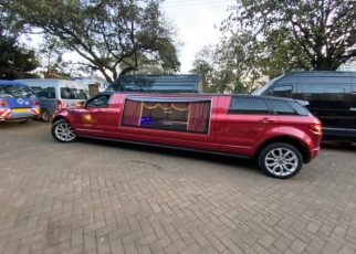 Murang’a Tycoon CHARLES MUIRURI, ferried in Range Rover hearse with police escort –(PHOTOs).
