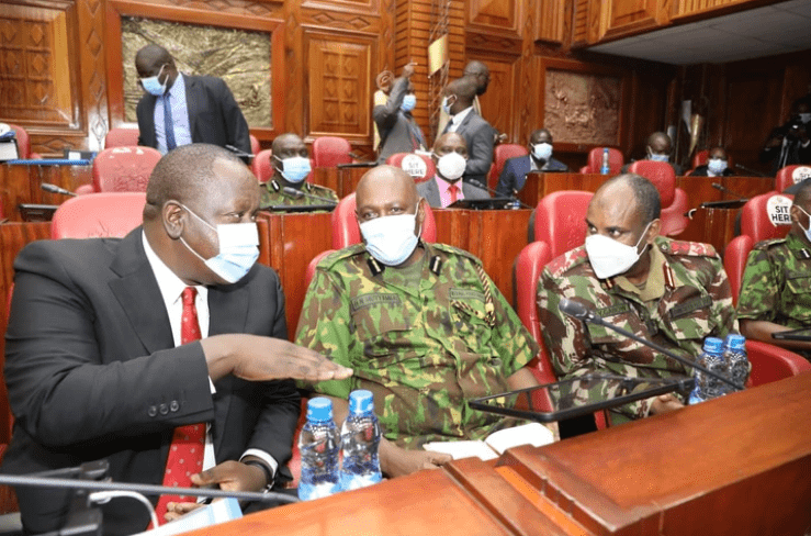 DP Ruto is Protected by 257 Police Officers, The Most in History of DP,Matiang'i Spills The Beans