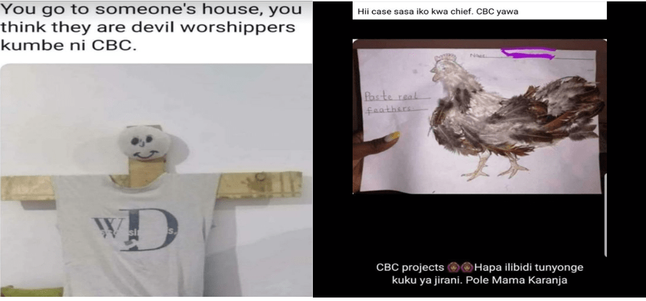 Yani in Kenya there is never a dull moment... CBC is not that bad..... Nyinyi mumetengeneza nini.