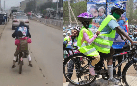 Nakuru: Boy who went viral for taking sister to school on bicycle 3KM daily receives help from Kenyans