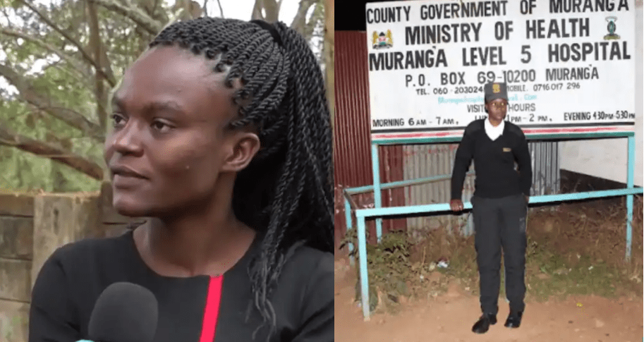 Murang'a University Female Student Works as Mama Fua, Security Guard to Pay fees