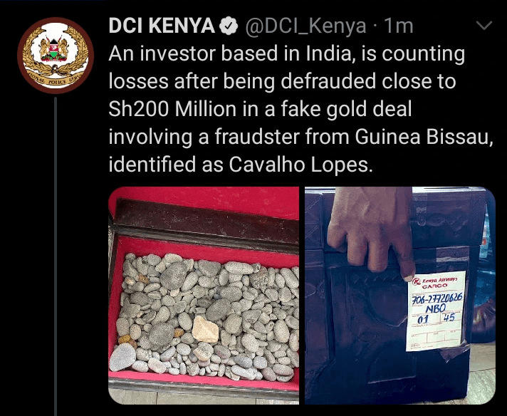 Indian Investor Looses Ksh200 Million In Kenya Wash Wash Gold Deal