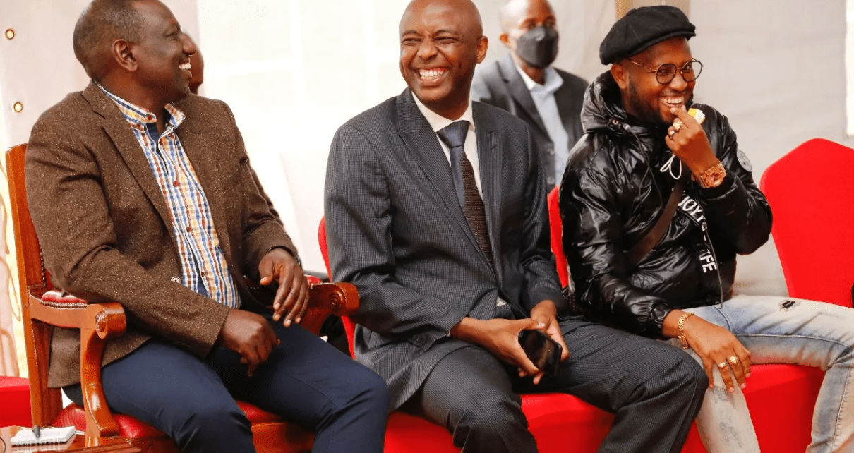 Drama as Murang’a Senator, IRUNGU KANG’ATA, joins Senate session from Sabina Joy brothel in Nairobi – He was drunk like a skunk (VIDEO)