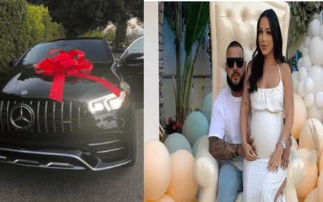 Husband Surprises Wife With Mercedes Benz Day Before She Gives Birth