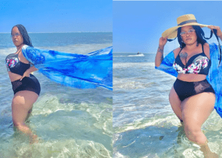 See these edited photos of Bridget Achieng then Compare With the leaked Nude video (Link)
