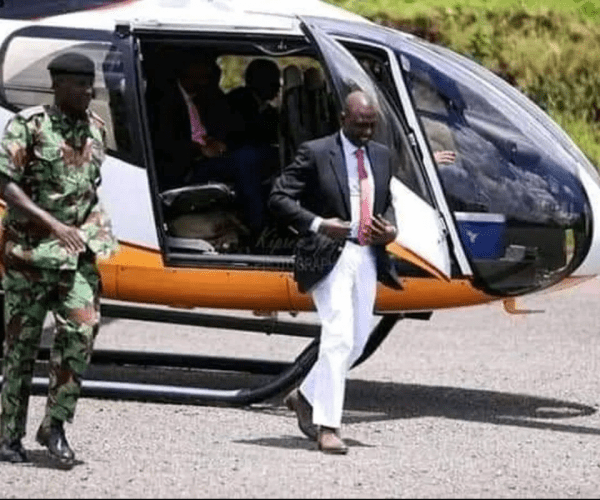 list of high-end choppers owned by DP RUTO -He gives hustlers wheelbarrows