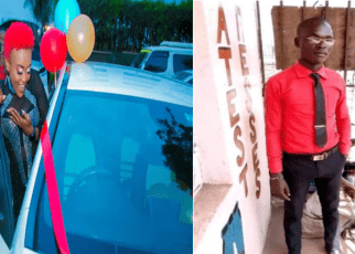 kenyan man begs Ngirici's daughter to love him-After Mercedes Benz birthday gift