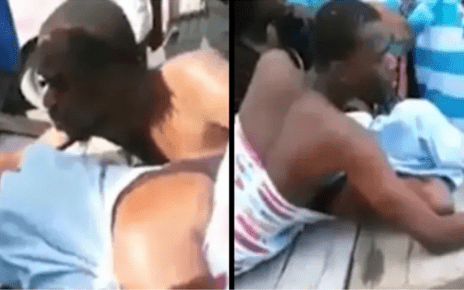 Hilarious: Couple get stuck while having sex- VIDEO