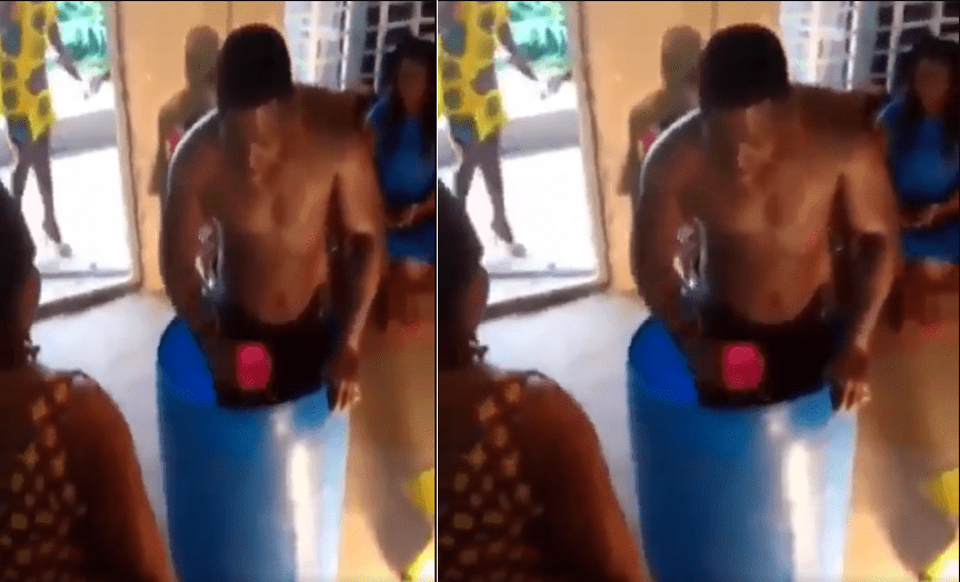 Pastor urinates in water and gives followers to drink, claim's it’s anointed (VIDEO)