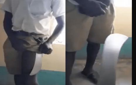 Class 5 boy is caught with a panga hidden in his school uniform – He was planning to attack another pupil (VIDEO).