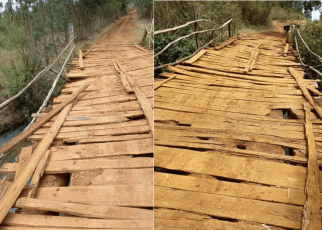 This is a bridge in Kesses – The area MP SWARUP MISHRA is just ‘eating’ taxpayer’s money in Nairobi (PHOTOs)