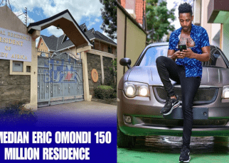 Comedian Eric Omondi's Ksh.150 million Residence PHOTOS-Omeera Pesa Otas