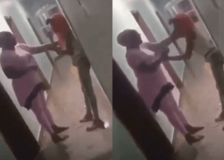 DRAMA as mother catches her daughter having SEX with a SPONSOR in a lodging (VIDEO)