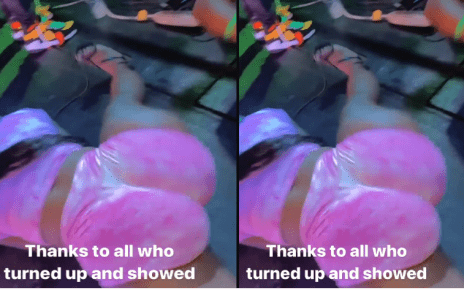 Juicy videos of SHERLYNE ANYANGO entertaining thirsty hyenas in the US with her sumptuous ‘Diabz’(WATCH).